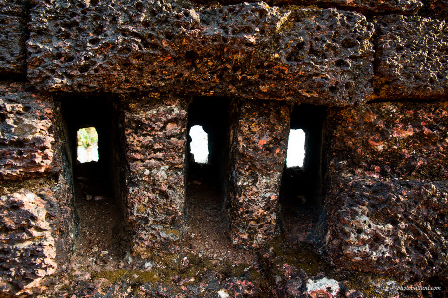 Holes for watching - Bekal Fort