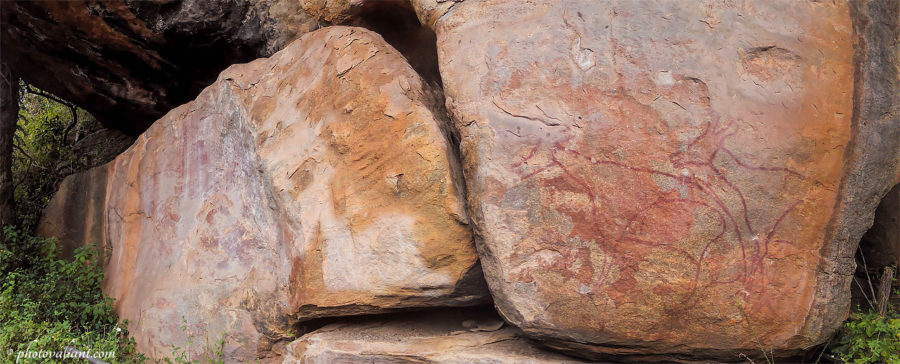 Madathala Painted Rock Shelter - Chinnar