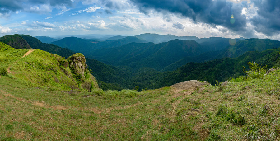 Panorama from Parunthumpara