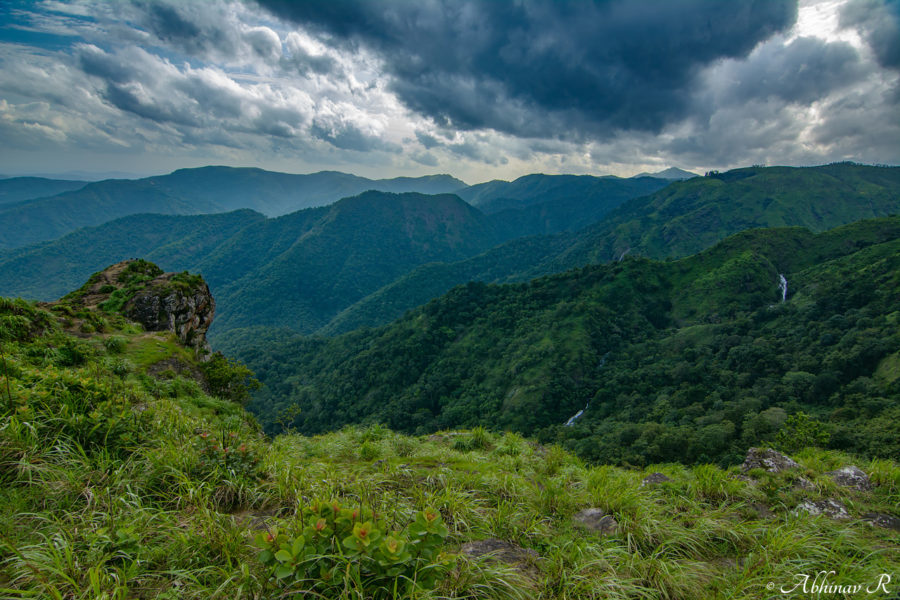 Rain clouds over Parunthumpara