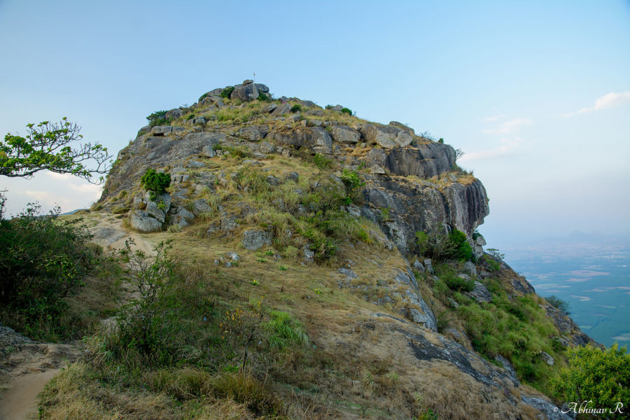 A rock on the hill - Ramakkalmedu