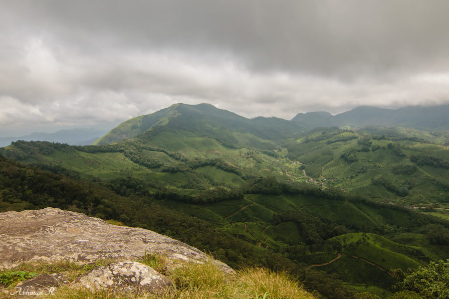 From the Top of Lakshmi Hills - Munnar