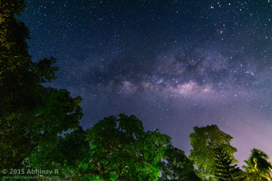 Milky Way Home Sky